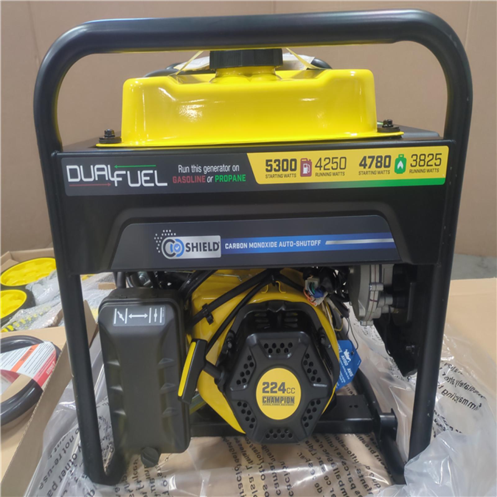 CALIFORNIA AS-IS CHAMPION PORTABLE POWER GENERATOR