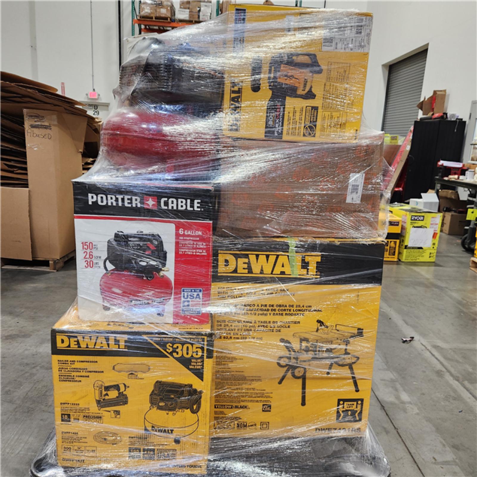 Dallas Location - As-Is DEWALT Tool Pallet