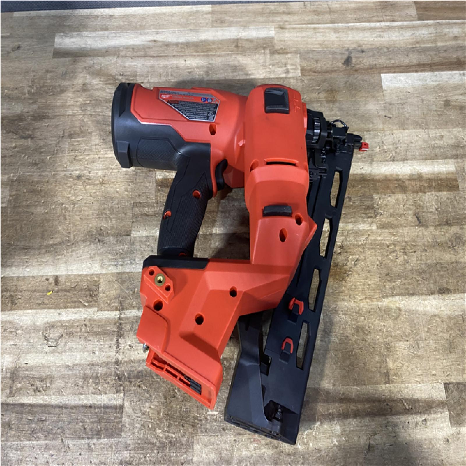Houston Location AS-IS Milwaukee FUEL 18-Volt Lithium-Ion Brushless Cordless Gen II 16-Gauge Angled Finish Nailer (Tool-Only)