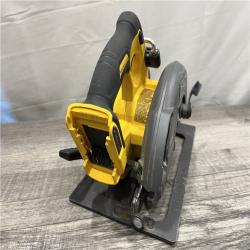 AS-IS DEWALT FLEXVOLT 60V MAX Cordless Brushless 7-1/4 in. Circular Saw with Brake (Tool Only)