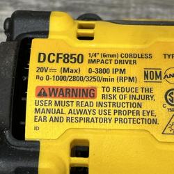 AS-IS DEWALT ATOMIC 20V MAX Lithium-Ion Cordless 2-Tool Combo Kit