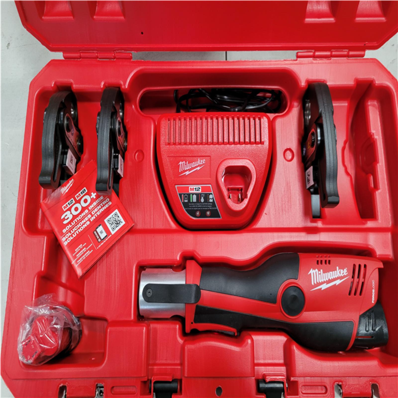 CALIFORNIA AS-IS MILWAUKEE M12 FORCE LOGIC PRESS TOOL