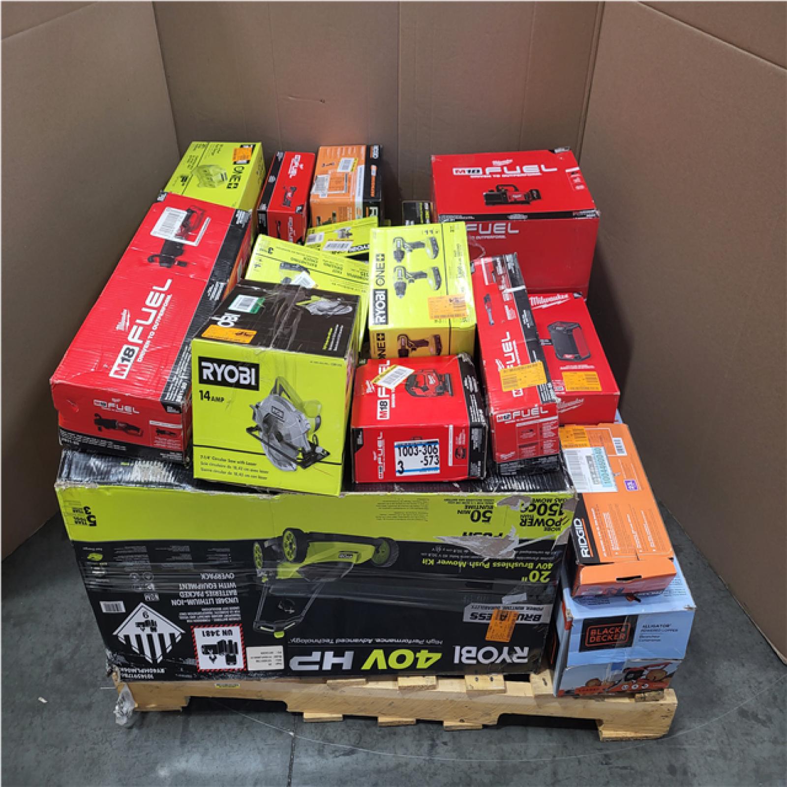 CALIFORNIA AS-IS TOOL PALLET
