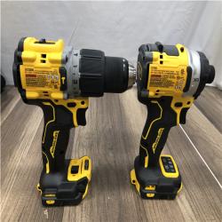 AS-IS DEWALT 20V XR Lithium-Ion Cordless 2-Tool Combo Kit