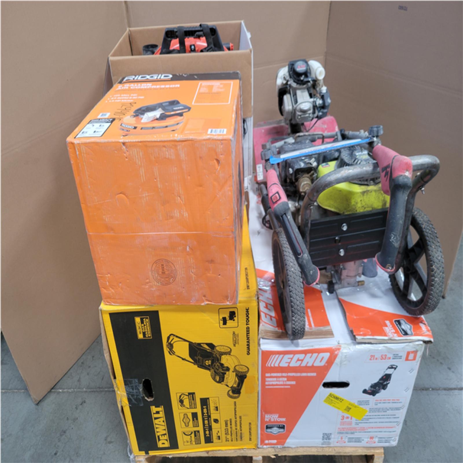 CALIFORNIA AS-IS OUTDOOR POWER EQUIPMENT