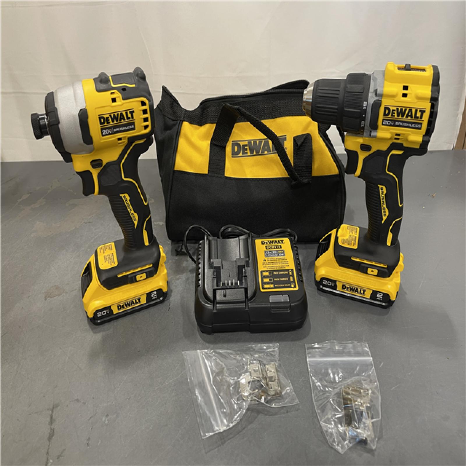 AS-IS - Dewalt ATOMIC 20-Volt MAX Lithium-Ion Cordless Combo Kit