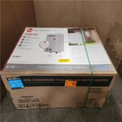 Phoenix NEW Rheem Performance Plus 8.4 GPM Smart Non-Condensing Outdoor Natural Gas Tankless Water Heater (SEALED)