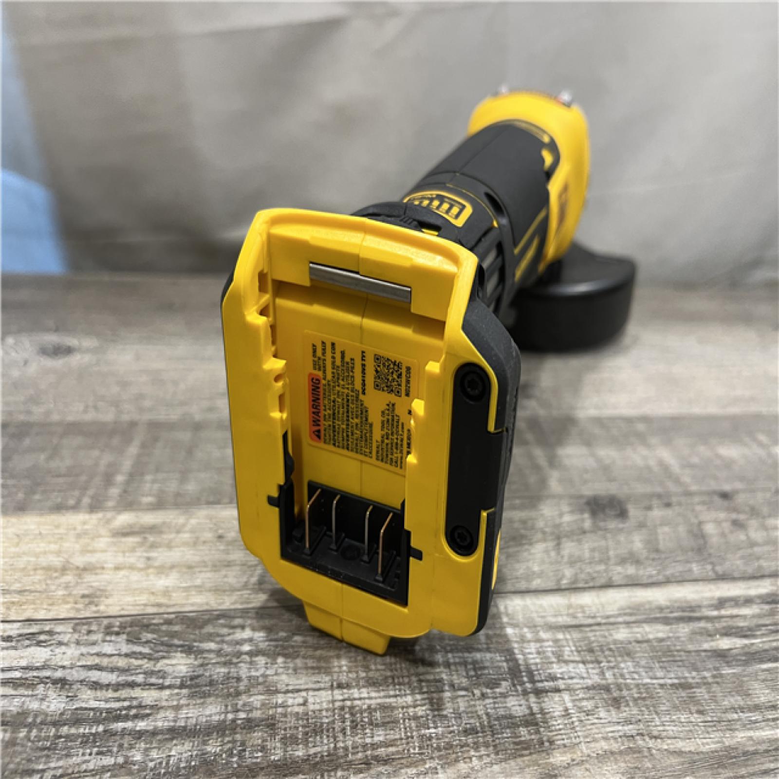 AS-IS DEWALT 20V XR Cordless 4-1/2. in. to 5 in. Variable Speed Angle Grinder (Tool Only)