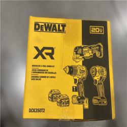 NEW! - DEWALT 20V MAX Lithium-Ion Cordless 3-Tool Combo Kit