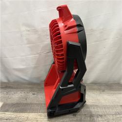 AS-IS Milwaukee 18-Volt Lithium-Ion Brushless Cordless PACKOUT Jobsite Fan (Tool-Only)