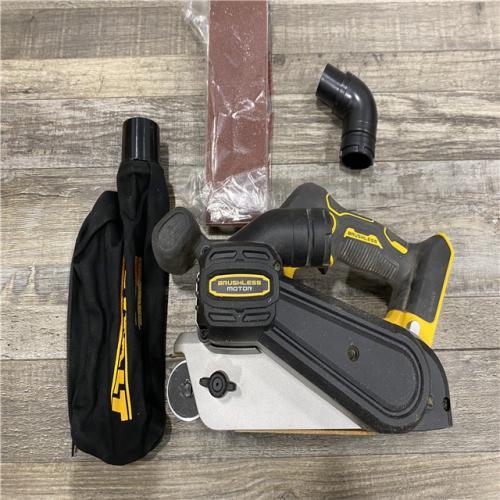 AS-IS DEWALT 20V MAX* XR Brushless Cordless Belt Sander (Tool-Only)