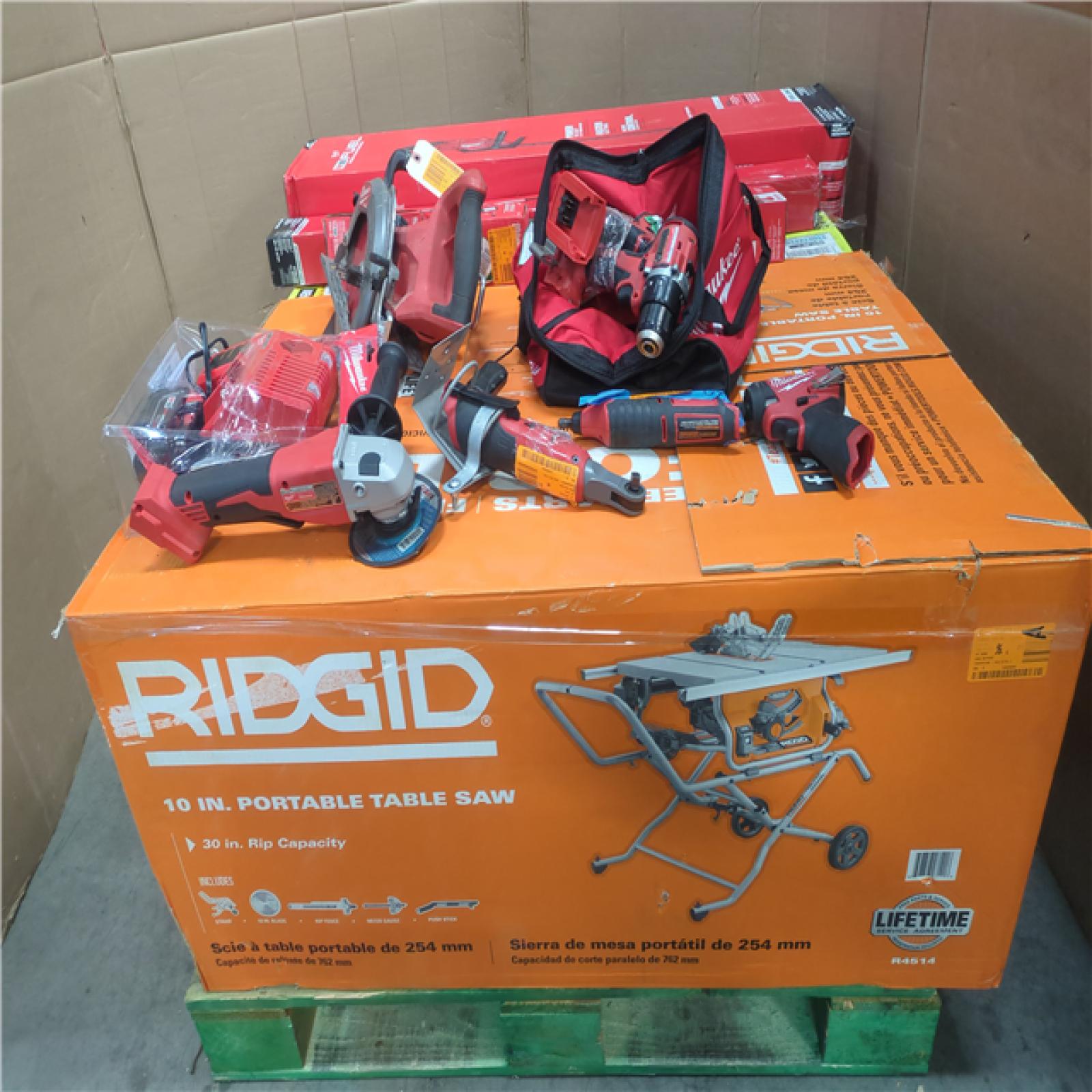 CALIFORNIA AS-IS TOOL PALLET