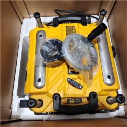 As-Is- DEWALT 13 2 Speed 3-Knife Thickness Planer