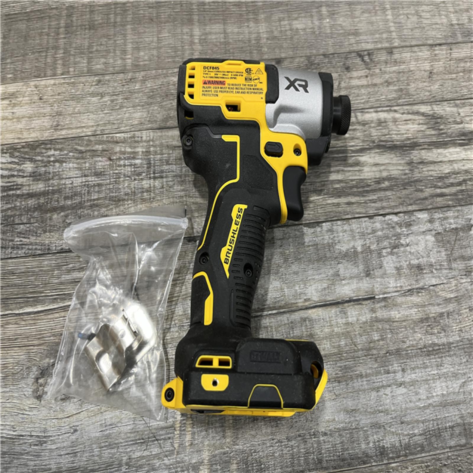 AS-IS DEWALT 20-Volt Maximum XR Cordless Brushless 1/4 in. 3-Speed Impact Driver (Tool-Only)