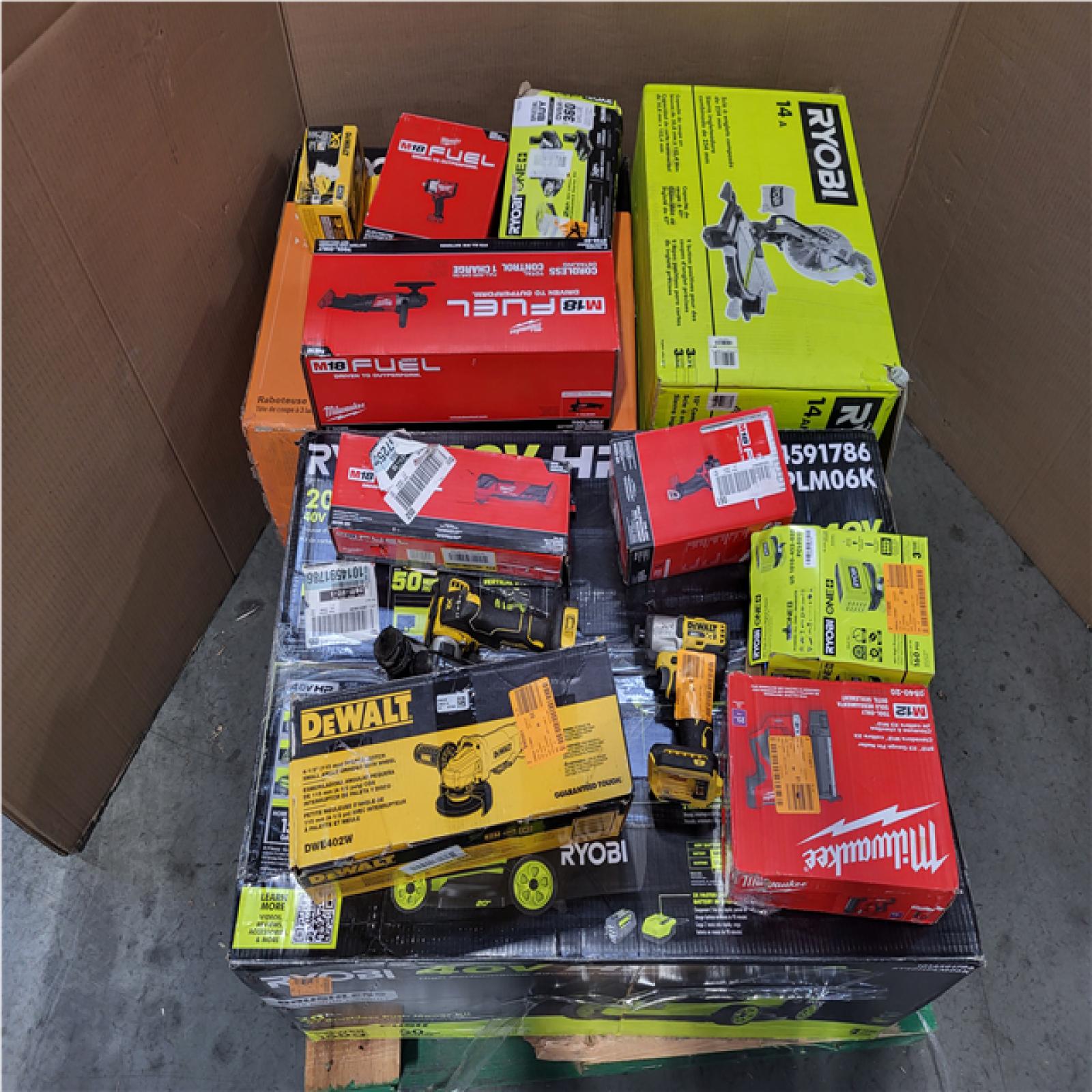 CALIFORNIA AS-IS TOOL PALLET
