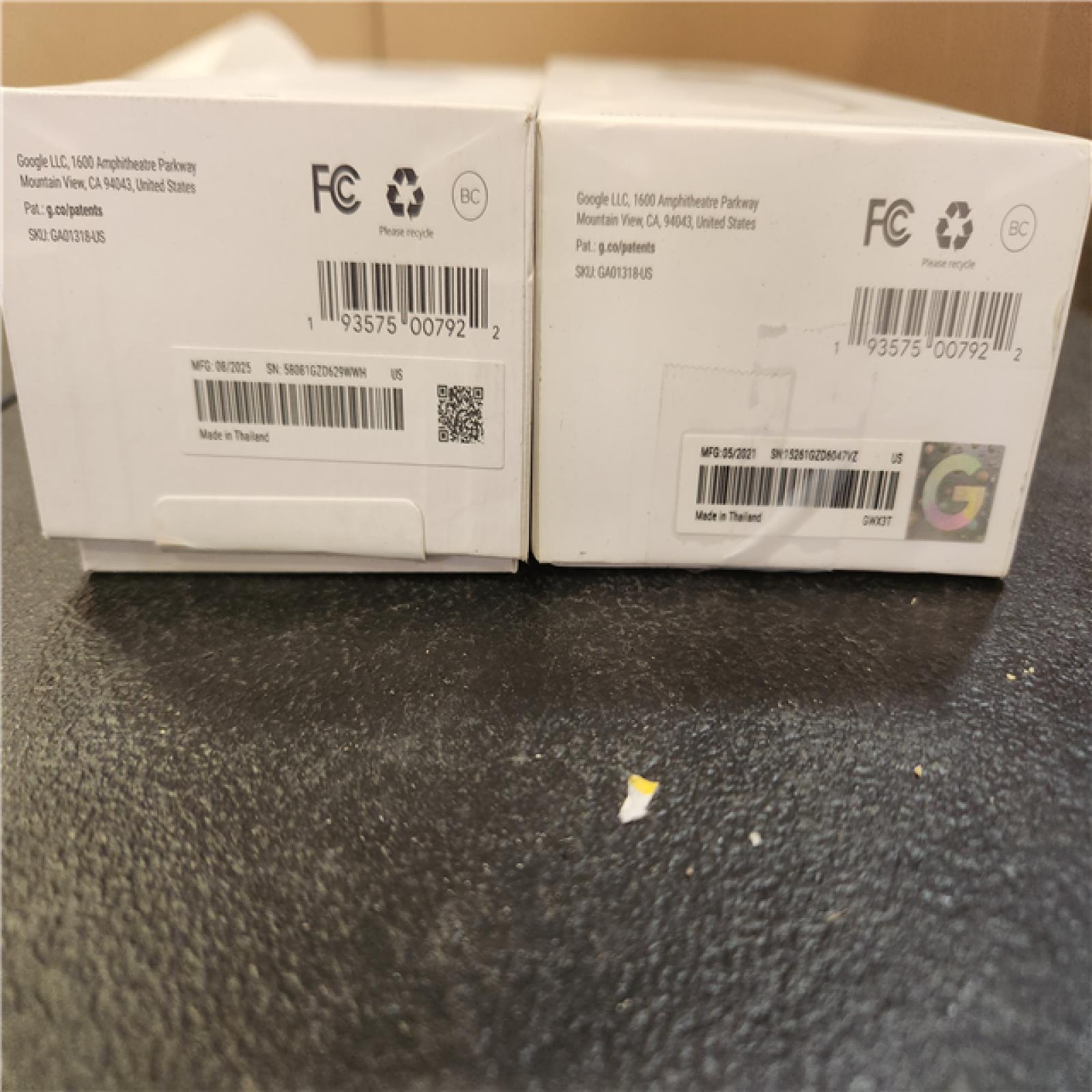 Phoenix AS-IS Google Nest Indoor/Outdoor Wireless Smart Security Camera (Battery) 2-Pack