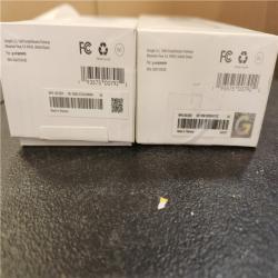 Phoenix AS-IS Google Nest Indoor/Outdoor Wireless Smart Security Camera (Battery) 2-Pack