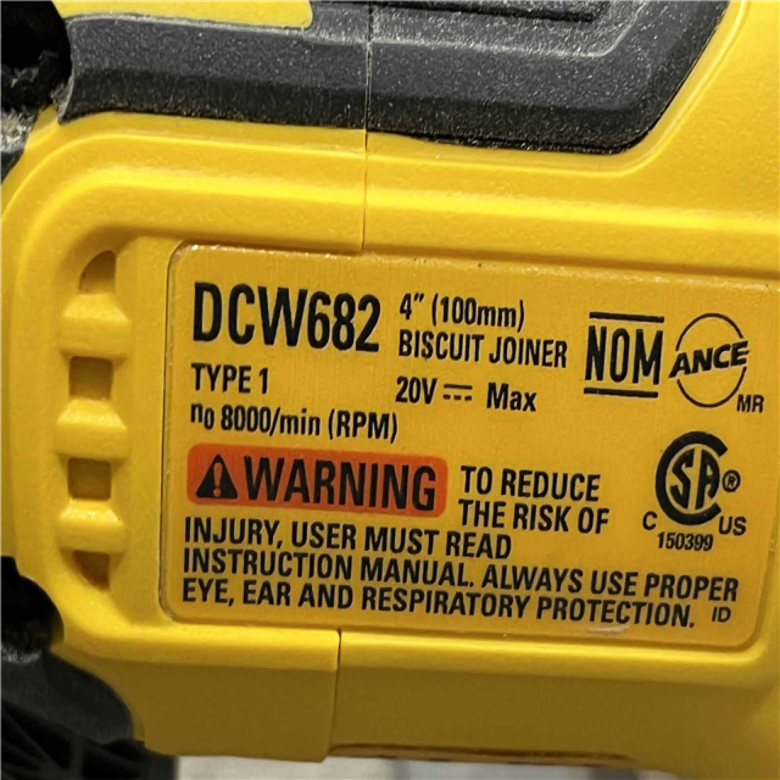 AS-IS DEWALT 20V Cordless Biscuit Joiner (Tool Only)
