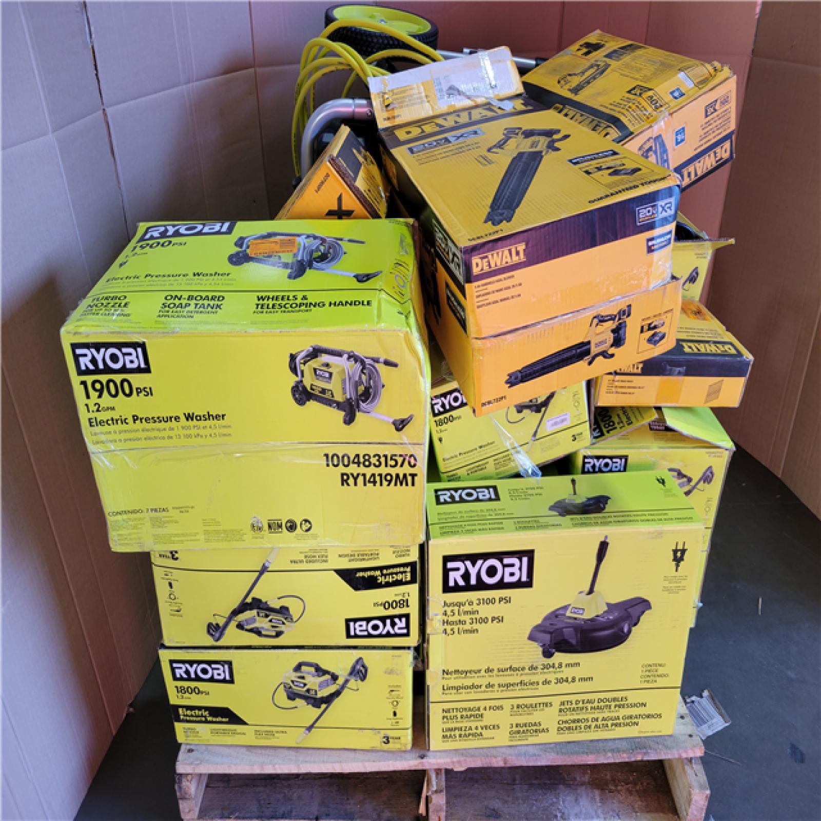 CALIFORNIA AS-IS TOOL PALLET