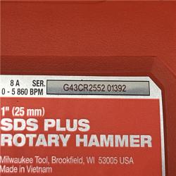 AS-IS Milwaukee 8 Amp Corded 1 in. SDS D-Handle Rotary Hammer