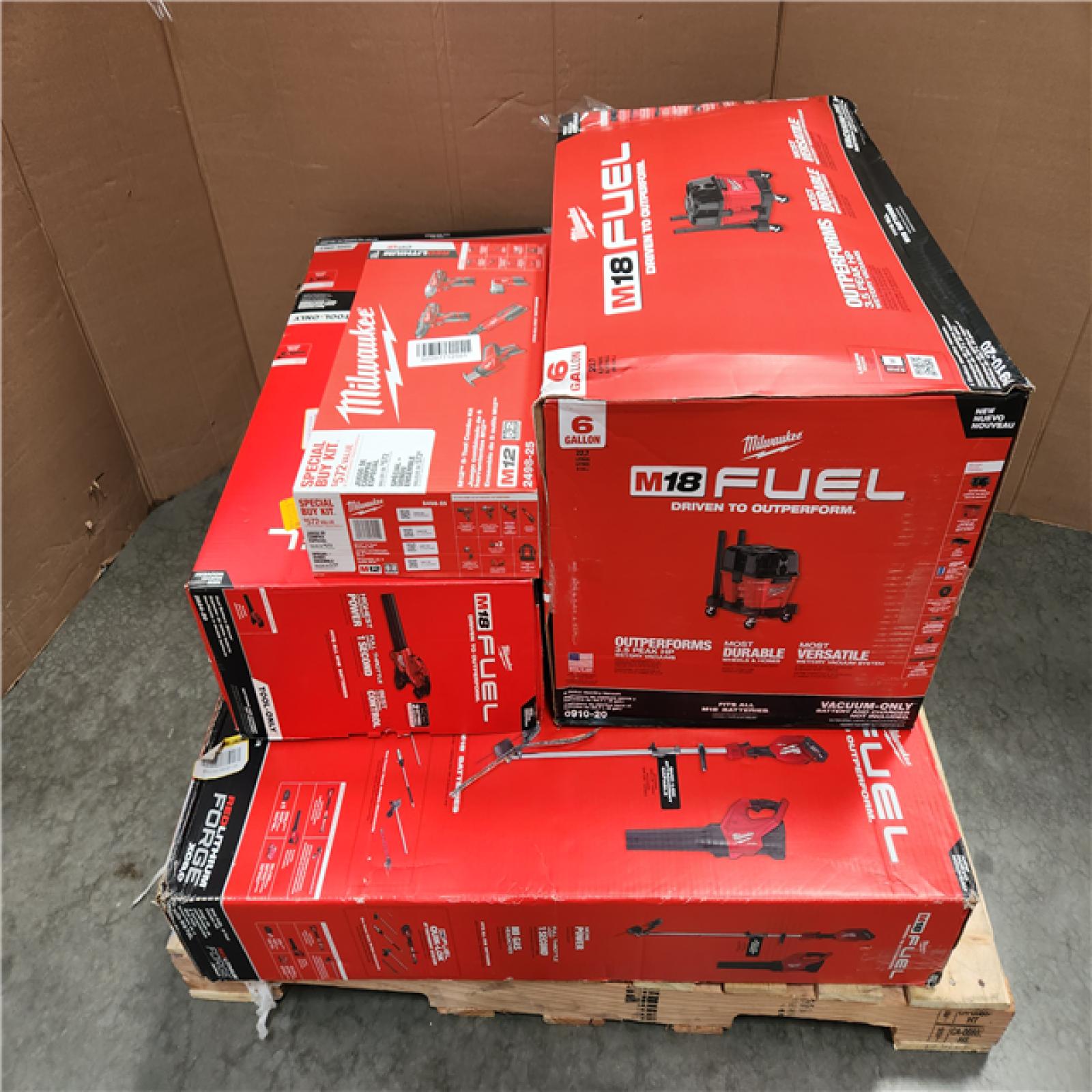 CALIFONIA  AS-IS TOOL PALLET