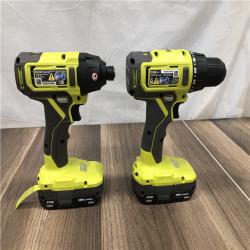 AS-IS RYOBI ONE+ 18V Cordless 2-Tool Combo Kit