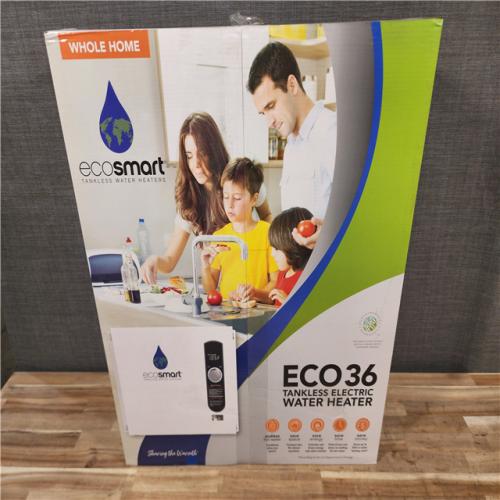 HOUSTON LOCATION - AS-IS (NEW) ECO36 TANKLESS ELECTRIC WATER HEATER