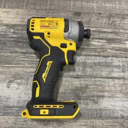 AS-IS DEWALT Atomic 20V Max Lithium-Ion Brushless Cordless Compact 1/4 in. Impact Driver Kit