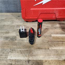 HOUSTON LOCATION - AS-IS Milwaukee 100 ft. REDLITHIUM Lithium-Ion USB Green Rechargeable Cross Line Laser Level Kit