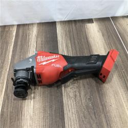 AS-IS Milwaukee  FUEL 18-Volt Lithium-Ion Brushless Cordless 4-1/2 in./6 in. Braking Grinder with Paddle Switch (Tool-Only)