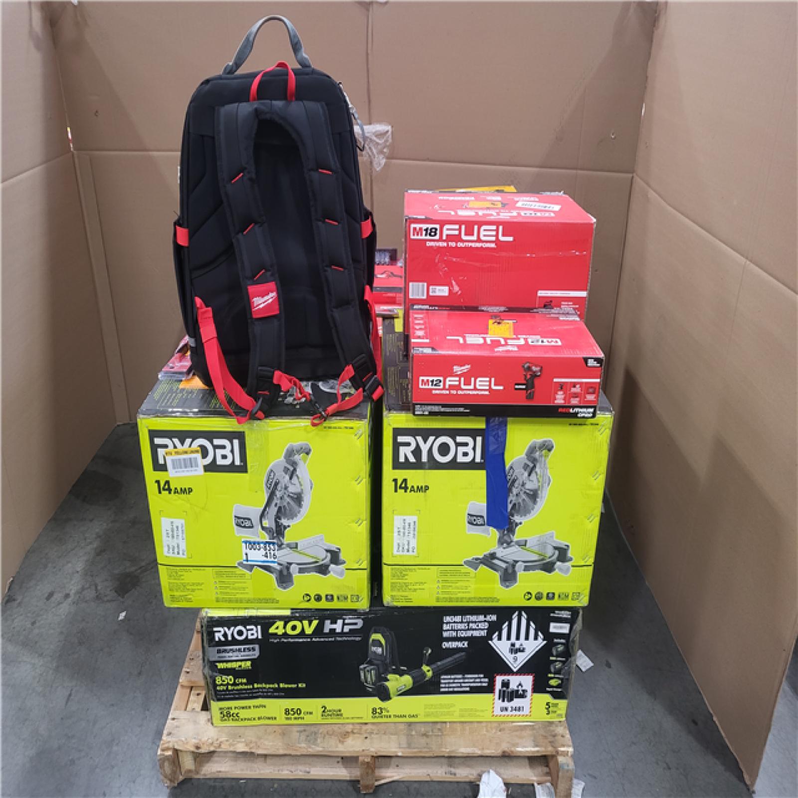 California AS-IS Tool Pallet