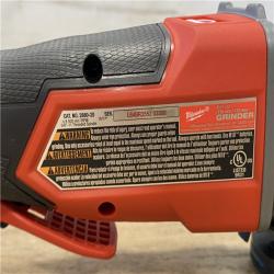 AS-IS Milwaukee FUEL 18V Lithium-Ion Brushless Cordless 4-1/2 in./5 in. Grinder w/Paddle Switch (Tool-Only)