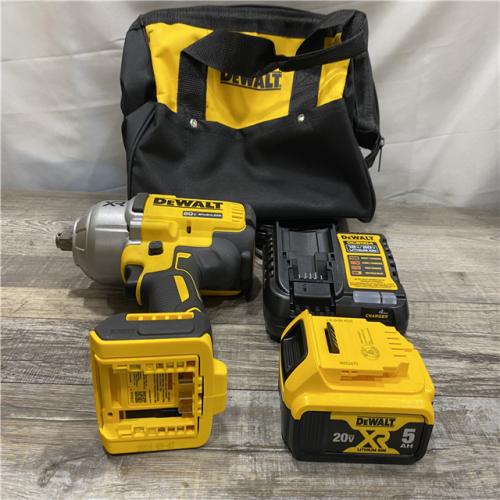AS-IS DEWALT 20V MAX Lithium-Ion Cordless 1/2 in. Impact Wrench Kit