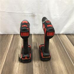 AS-IS Milwaukee M18 18V Lithium-Ion Cordless Drill Driver/Impact Driver Combo Kit