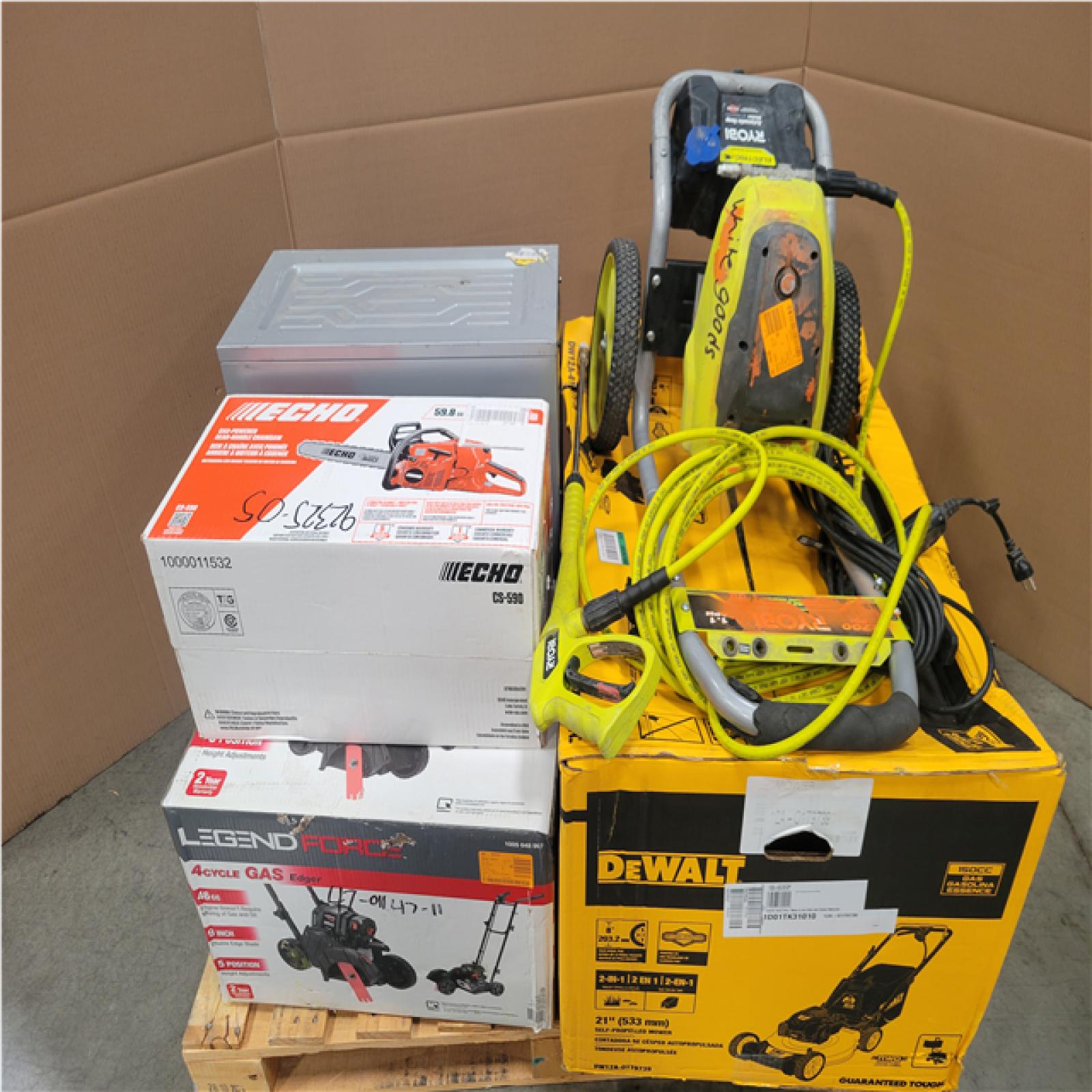 CALIFORNIA AS-IS OUTDOOR POWER EQUIPMENT