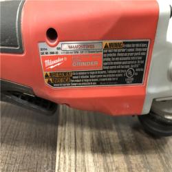 AS-IS Milwaukee 18V Lithium-Ion Brushless Cordless 4-1/2 in./5 in. Grinder w/Paddle Switch (Tool-Only)