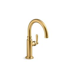 Phoenix NEW KOHLER Edalyn By Studio McGee Single-Handle Bar Faucet in Vibrant Brushed Moderne Brass RV: $ 598.12