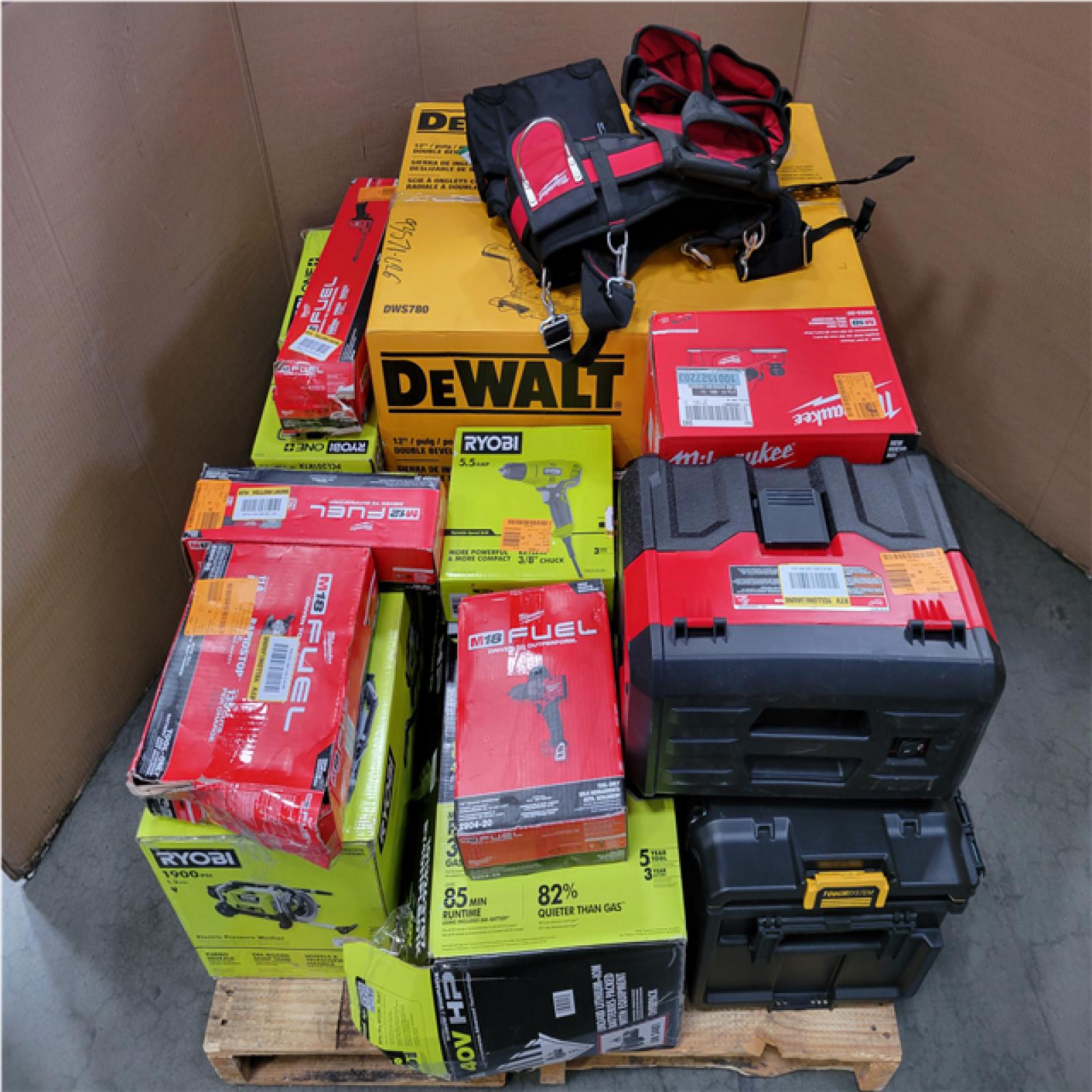 CALIFORNIA AS-IS TOOL PALLET