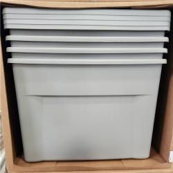 Phoenix Location BrightRoom Wheeled Latching Storage Tote 45 Gallon (170.3 L) Capacity (4 Per Box) Pallet  (6 Boxes)