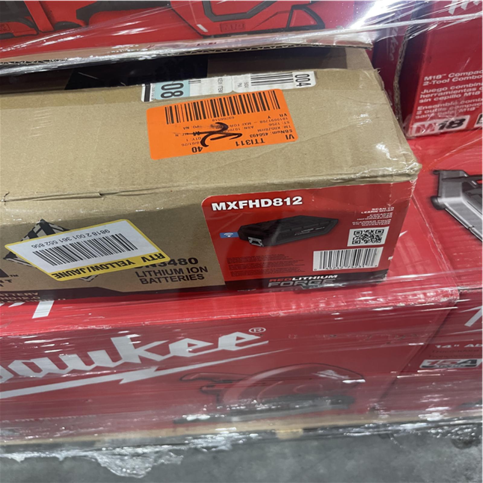 Atlanta Location As-Is Power Tools Partial Truckload (8 Pallets) 8745-B