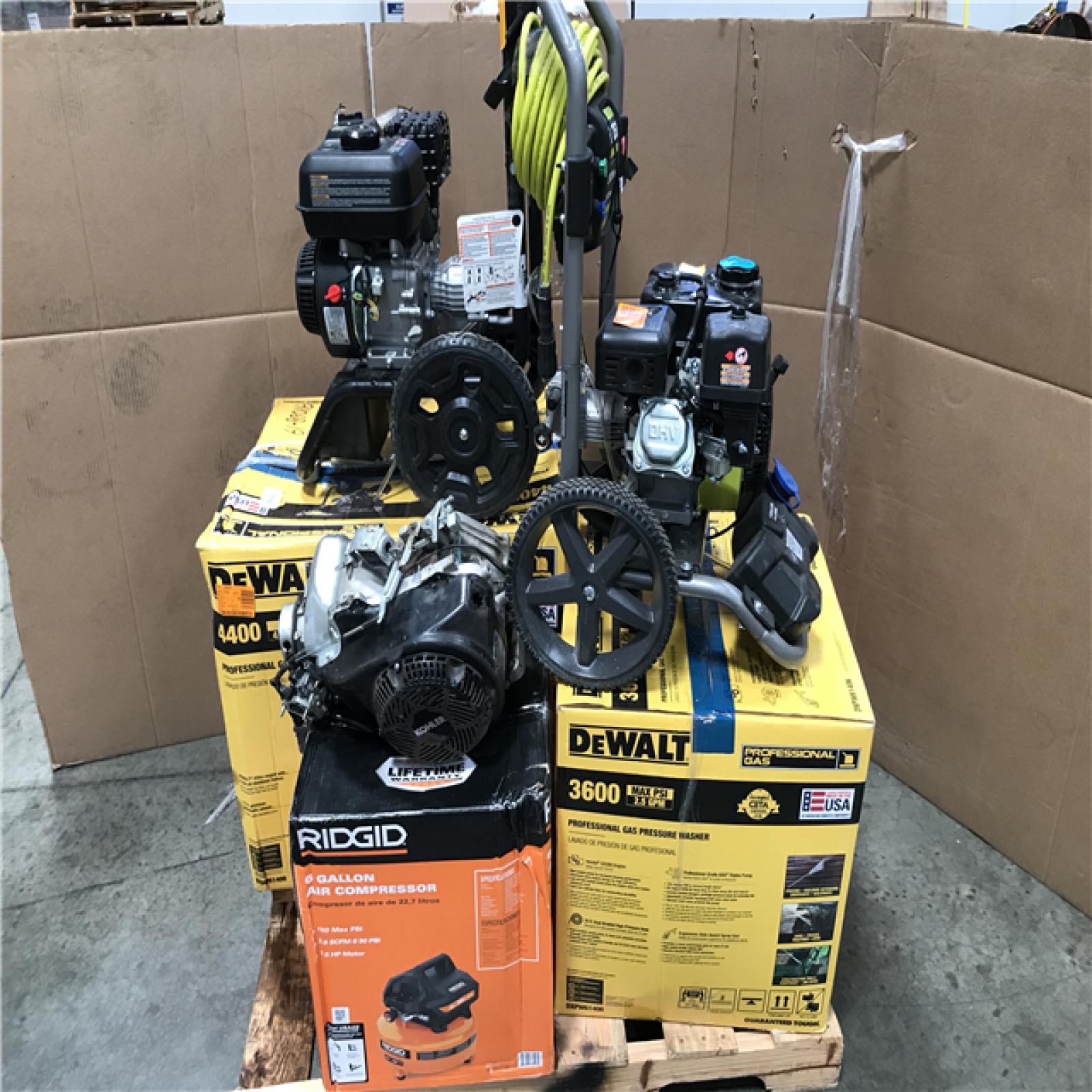 California As-IS OUTDOOR POWER EQUIPMENT
