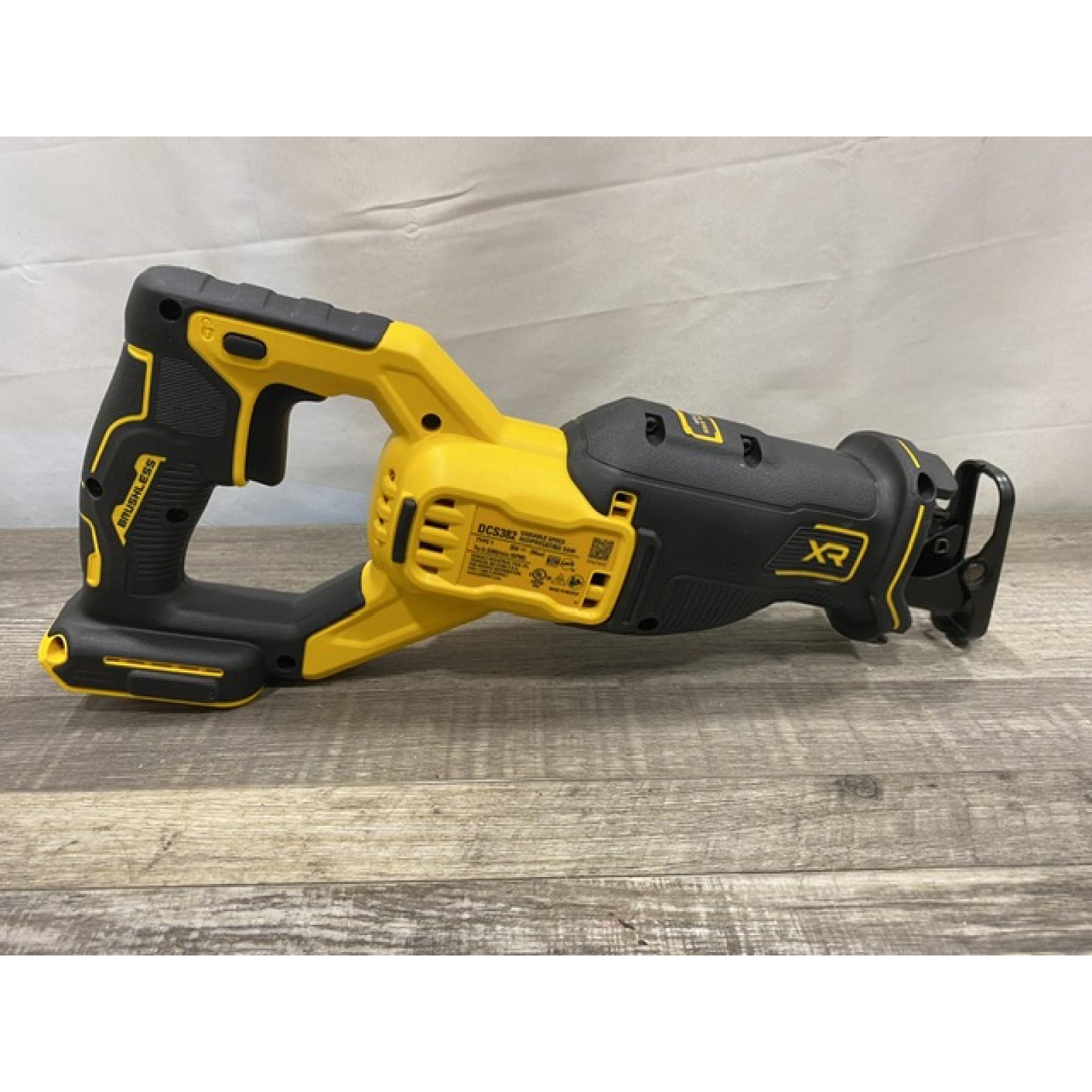 AS-IS DEWALT 20V MAX Cordless Brushless Reciprocating Saw (Tool Only)