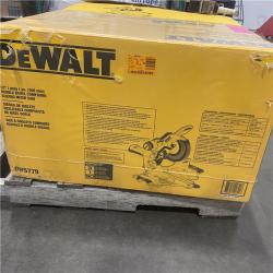 NEW- DeWalt 15 Amps 12 in. Corded Dual-Bevel Sliding Compound Miter Saw
