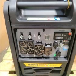 CALIFORNIA AS-IS CHAMPION 6500-WATT GASOLINE AND PROPANE POWERED DUAL FUEL INVERTER PORTABLE GENERATOR