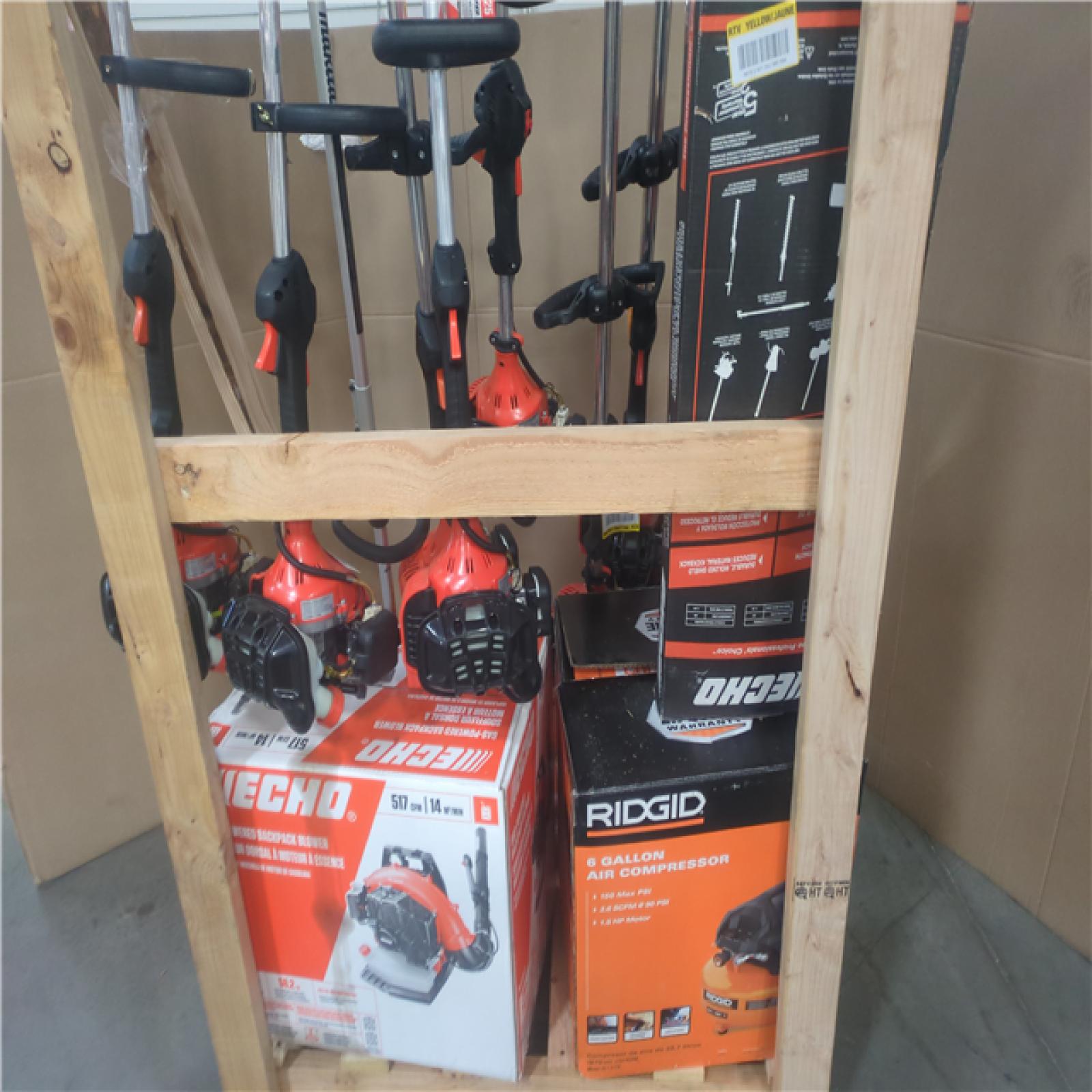 CALIFORNIA AS-IS OUTDOOR POWER EQUIPMENT