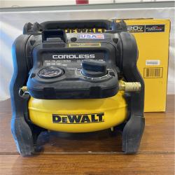 AS-IS DEWALT 20V MAX* 2-1/2 Gal. Brushless Cordless Air Compressor
