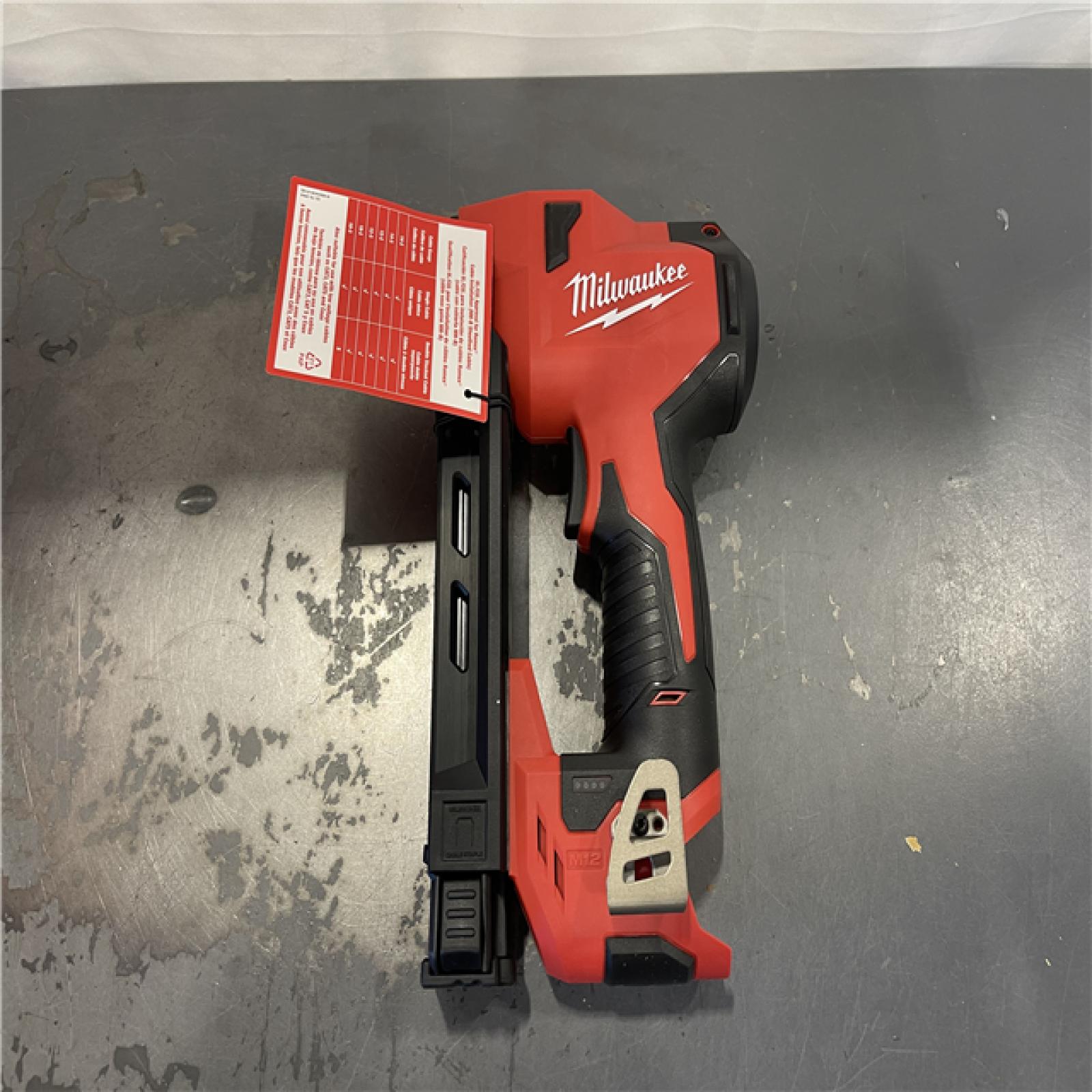 AS-IS- Milwaukee M18 Lithium-Ion Brushed Cordless Cable Stapler (Tool-Only)