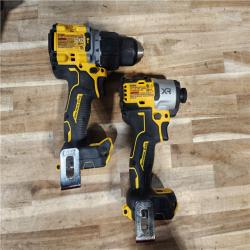 HOUSTON LOCATION - AS-IS DEWALT 2 TOOL COMBO KIT W/ (2) BATTERY & CHARGER