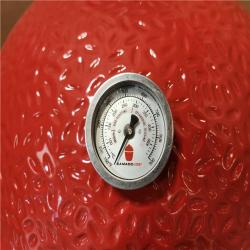 Phoenix Location AS-IS Kalamera 18 in. Kamado Ceramic Charcoal Grill in Red (Grill Only)