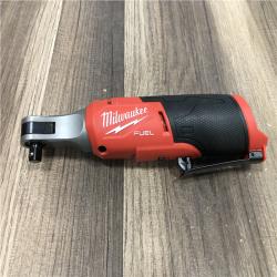 AS-IS Milwaukee FUEL 12-Volt Lithium-Ion Brushless Cordless High Speed 3/8 in. Ratchet (Tool-Only)